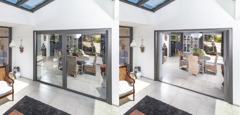 Baies coulissantes aluminium